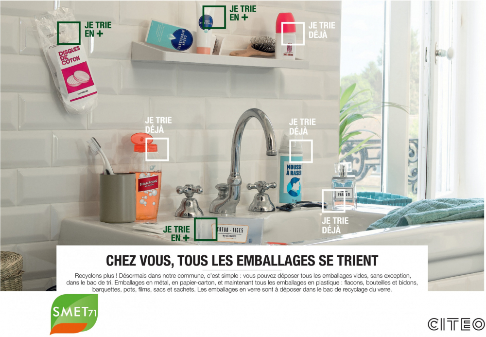 Désormais, tous les emballages se trient ! 